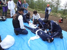 山岳救命コース写真4